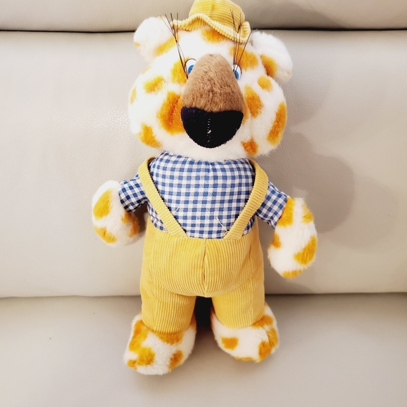 RARE Pachinko Palace Stuffed Animal Vtg 1970's Carnival Plush Toy Prize Cartoon - Picture 1 of 8